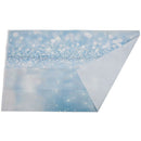 5x3FT Vinyl Light Blue Glitter Photography Backdrop Background Photo Studio K9L3