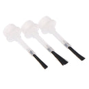 100Pc Nail Polish Applicator Brushes Replacement Liquid Dipping Gel Brus Ew