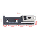 C45 electrical installation guide rail snap U-type guide rail DIN 35mm unive Kw