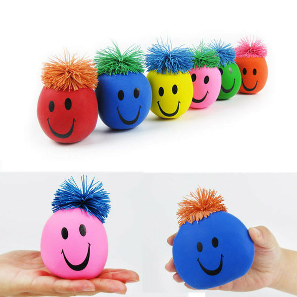 Moody Face Carton Phone Straps Slow Rising Soft Stress Reliever To