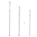 5X(Large-eye Blunt Needles Knitting Needles Sewing Needles, 9 Pieces (Silv S4S8)