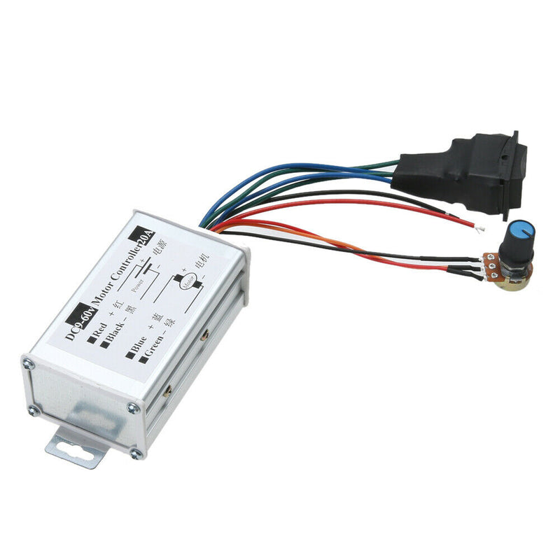 Reversible DC Speed Controller 12V24V36V48V60V Motor Driver PWM Controller