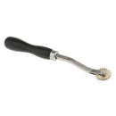 Metal Serrated Edge Tracing Wheel Hemline for Leather Fabric Sewing Tools