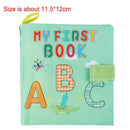 Soft Baby Cloth Book Early Educational Newborn Crib Toys for 0-36 Months In