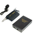 Lavalier Lapel Collar Clip-on FM Wireless Microphone System Mic Amplifier P5L4