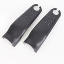2pcs M365 Electric Scooter Parts Front Fork Plastic Cover Housing (Grey) A