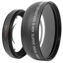 Premium 55mm 0.45x Wide Angle Lens & Cap With Bag Camera Accessories