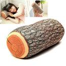 Wood Shape Soft Car Seat Throw Pillow Rest Sleeping Cushion Home Sofa Decor