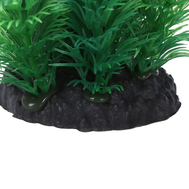 Aquarium Artificial Plastic Grass Aquatic Plant Aquarium Plant Green 8cm