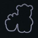 Cute Bear Cutting Die Stencil Transparent Seal Stamp for Scrapbooking Craft