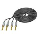 2 Pieces DIY 10ft 12 Gauge Hifi Speaker Cable