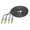 2 Pieces DIY 10ft 12 Gauge Hifi Speaker Cable