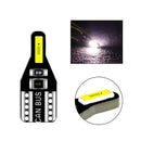 10Pcs LED T10 501 194 W5W 7020SMD Car CANBUS Error Free Wedge Light Bulb Wh Gn