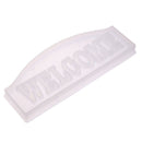 1Pc DIY Crystal Epoxy Mold Uppercase English Welcome Light Box Set-up DecorSEAU