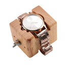 Professional Wooden Watch Case Block Vise Clamp Movement Watch Repair Tool