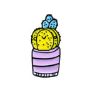 Cartoon Cute Potted Plant Brooch Badge Unisex Shirt Enamel Pins (Style 5)