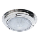 12V 3.5W Stainless Steel LED Dome Light Boat Marine RV Cabin Ceiling Lamp 5.5"