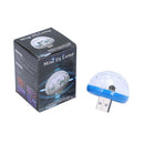 Led Car Usb Atmosphere Light Dj Rgb Mini Colorful Music Sound Lamp Usb-C Ph A6A3