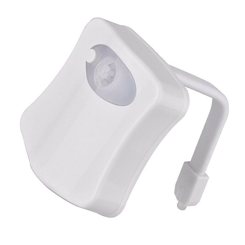 2Pcs LED Toliet Bathroom Lamp Auto Activated Magic Seat 16 Colors Light