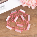 10x Nail Clean Brush Finger Care Dust Clean nail art brush nail Manicure tool Hn