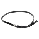 Lady Thin PU Leather Belt Dress Belt - Black