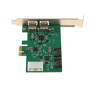 2 Ports USB 3.0 5Gbps SATA3.0 PCI Express (PCIe) Expansion Card Support Window