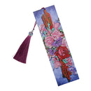 6X Leather Bookmark Tassels Handmade DIY Diamond Painting Bookmarks with Charms
