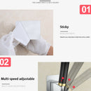 Modern ABS RV Parts Wall Mounted Seamless Adjustable Angle Shower Head Holder