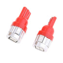 2pcs T10 6-SMD 5630 LED Bulb Wedge Light for Car Motorcycle Boat Red