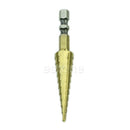 1 Pc 1/4" HSS Unique Titanium Coated 11Step Drill Hex Shank Tool 3MM-13MM New