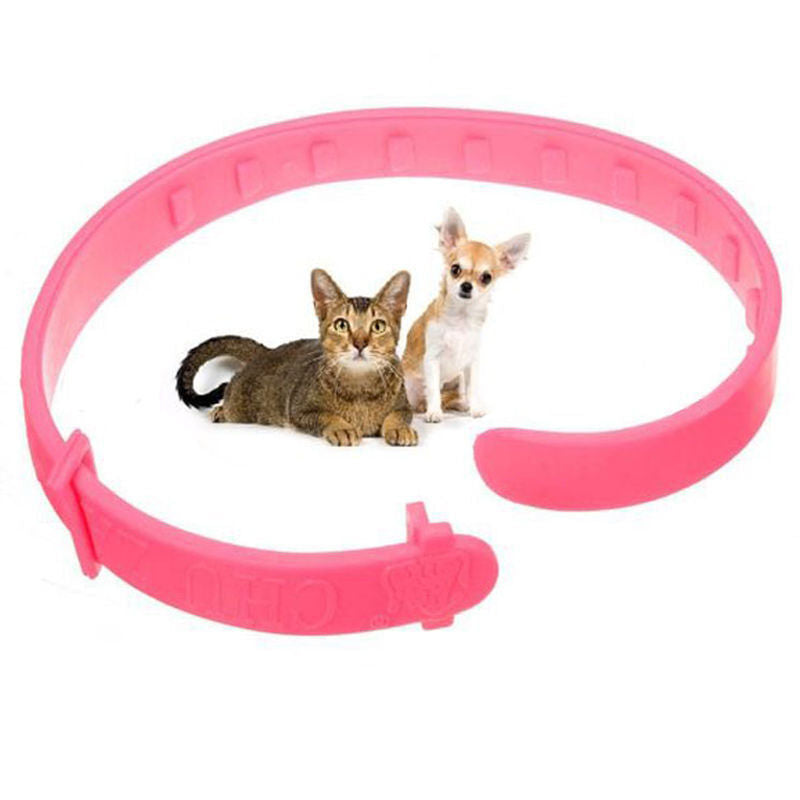 Adjustable Pet Collar Cat Protection Neck Ring Flea Tick Mite Louse Remedy  LJ