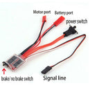 2 Piece Brush Motor Speed Controller ESC for RC Crawler Car Accessories