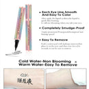 Black Eyeliner Waterproof Long-lasting Cosmetic Eye Liner Pencil Starry sky