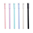 Expression Cartoon Cat Gel Pen Ballpoint Pen 0.5mm Multicolor Student Pen
