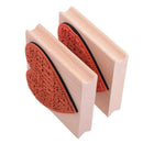 Wooden Rubber Love Heart Stamp For Diary Scrapbooking Card Making DIY Craft 3C