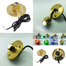 White Led Boat Plug Light Garboard Brass Drain 50 mm Marine Underwater Fish