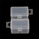 2x Small Plastic Storage Box Clear Multipurpose Parts Product Case 5.2*4*2.5c JR