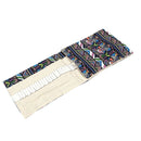 School Canvas Roll Pouch Pen Storage pecncil box 72 Holes National style N9B9