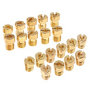 20pcs Carburetor Main Jet Assy For PWK Keihin 85 88 90 92 94 95 98 100 102