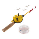 Winter Ultra-light Fishing Rods Kit 41cm Ice Fishing Rod with Reel Mini Pole