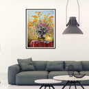 5D DIY Full Drill Diamond Painting Flowers Cross Stitch Mosaic Kits (W400)