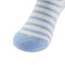 Winter Warm Thicken Cotton Baby Girls Boys Stripe Side Terry Socks(Blue/S)