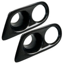 Real Carbon Fog Light Cover Surrounds Air Duct for Bmw 3 Series E46 M3 01-0