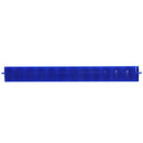 Laboratory Lab Plastic 60 Sockets 11mm Diameter Test Tube Stand Holder Blue V4Q6