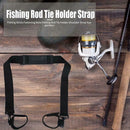 Portable Fishing Rod Tie Holder Strap Fishing Stick Fastening Shoulder Belt