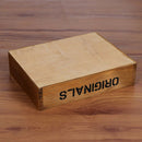 1X(Classical Style Wood Crafts Storage Holder Desktop Wooden Container Stor