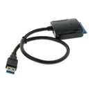 1Pcs USB 3.0 To SATA 22Pin 2.5''/3.5'' PC Hard Disk Drive SSD Adapter Cable
