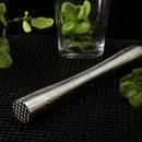 Stainless Steel Ice Crushing Rod Bar Cocktail Wine Muddler Mixing Stick Tool Bj