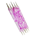 Set of 5 Nail Art Dotting Pen Manicure Accessory Kit Pedicure of Nail ArtNa