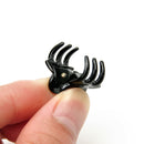 Fashion 12x Women Black Plastic Mini Hairpin 6 Claws Hair Clip Hairclip Clamps
